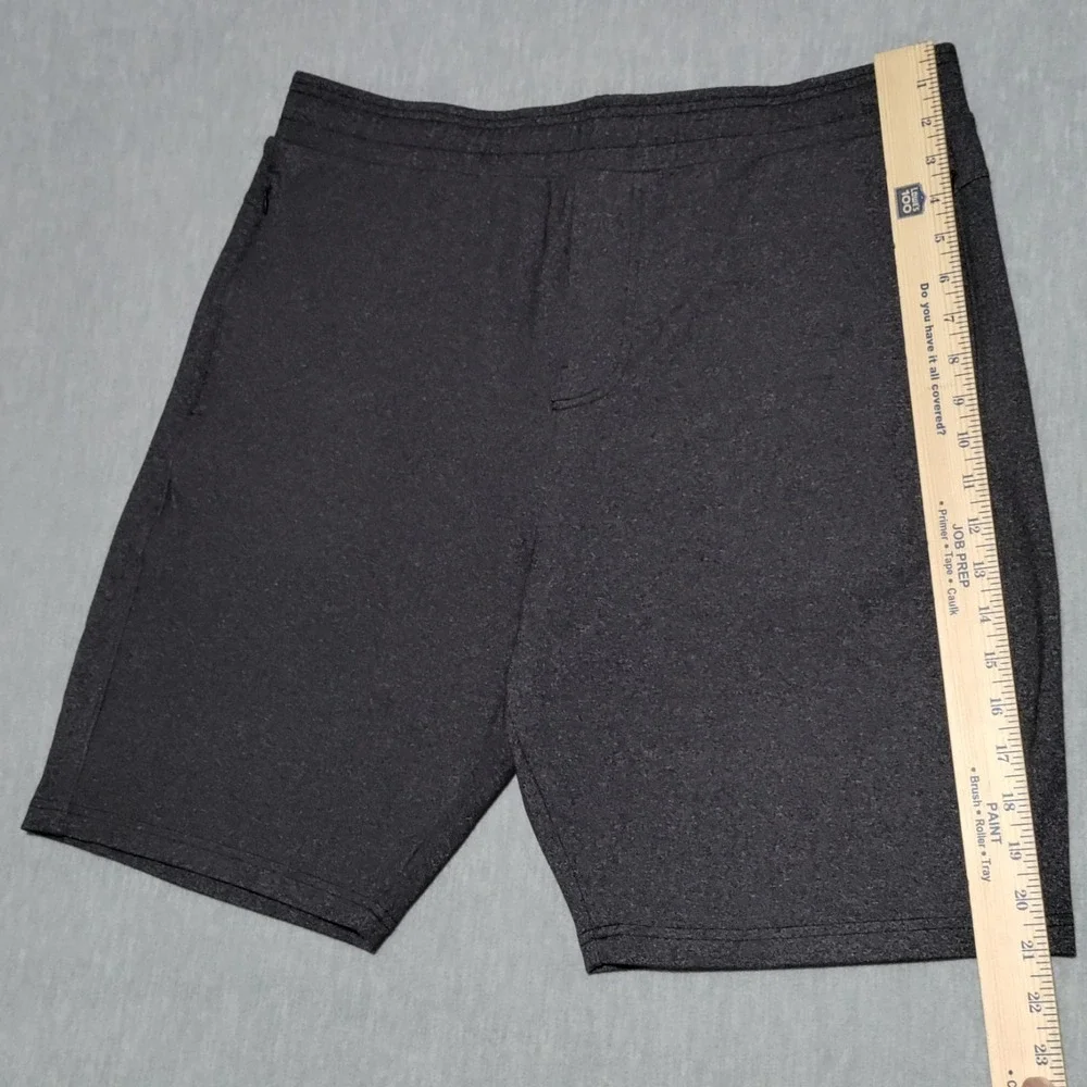 Public Rec Gamechanger Shorts Men 38 Heather Charcoal Performance Stretch Casual - Picture 11 of 15